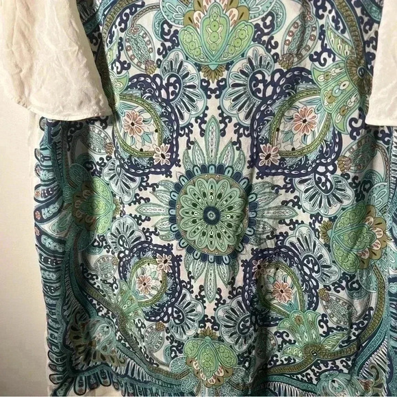 Maeve  Anthropologie 100% silk tunic blouse S - Picture 5 of 8